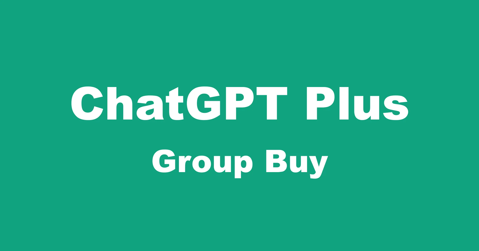 ChatGPT Plus Group Buy / Shared Access: Is It Worth the Risk?