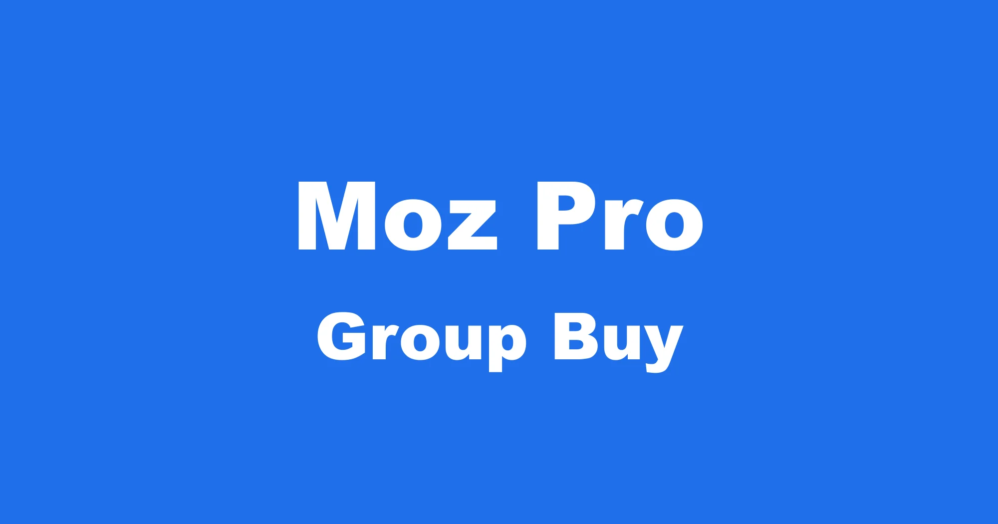 Moz Pro Group Buy: Providers, Pricing & What to Expect